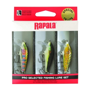 Image of Rapala Trout Lure Kit - Countdown 3cm MN, TR, RT