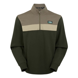 Image of Ridgeline Backslider Rugby Top - Olive Multi