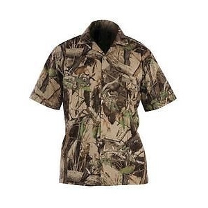 Image of Ridgeline Cotton Short Sleeve Shirt - Buffalo Camo Sniper