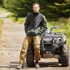 Image of Ridgeline Hybrid Jacket - Black/Olive