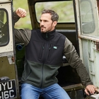 Image of Ridgeline Hybrid Vest - Black/Olive