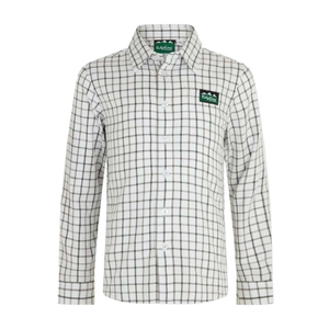 Image of Ridgeline Kids Sedgebrook Shirt - Deep Forest/Smokey Olive