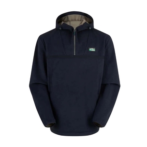 Image of Ridgeline Kodiak Smock Fleece - Navy