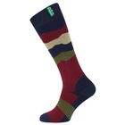 Image of Ridgeline Merino Wool Socks - Full Length - Navy Stripes