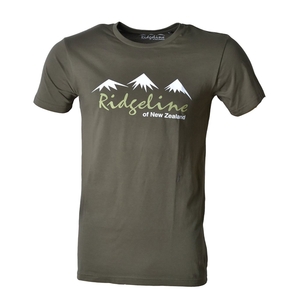 Image of Ridgeline Peaks T-Shirt - Urban Khaki