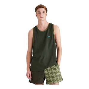 Image of Ridgeline Signature Singlet - Deep Forest
