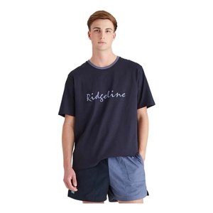 Image of Ridgeline Signature T-Shirt - Navy