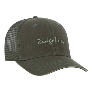 Image of Ridgeline Signature Trucker Cap - Deep Forest