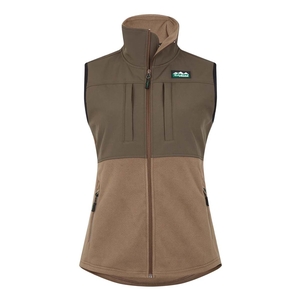 Image of Ridgeline Women's Hybrid Vest - Bark/Light Bark