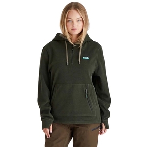 Image of Ridgeline Womens Ballistic Hoodie - Deep Forest