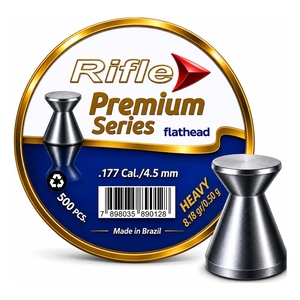 Image of Rifle Ammunition Premium Flathead Heavy .177 (4.49) Pellets x 500