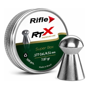 Image of Rifle Ammunition Premium RTX .177 (4.51) Medium Pellets x 500