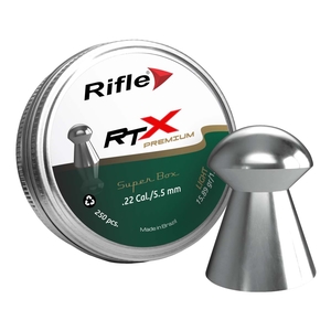 Image of Rifle Ammunition Premium RTX .22 (5.52) Light Pellets x 250