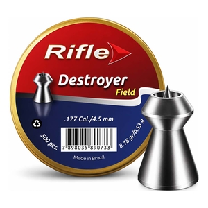 Image of Rifle Ammunition Sport & Field Destroyer .177 (4.50) Pellets x 500