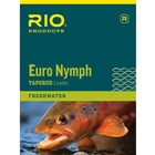 Rio Euro Nymph Indicator Leader with Tippet ring - 11ft - 0X - 2X - 15lb - 8.5lbPink/Yellow