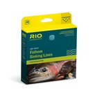 Image of Rio Fathom 3 Sinking Fly Line - Black/Blue