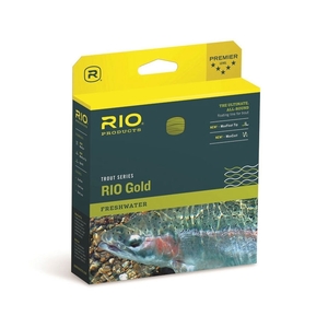 Image of Rio Gold MaxCast Fly Line - Moss/Gold