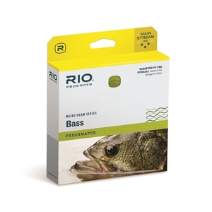 Image of Rio Mainstream Bass/Pike Floating Fly Line - Yellow