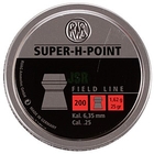 Image of RWS Super H Point .25 Pellets x 200