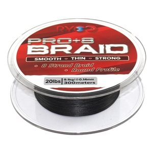 Image of Ryco 8 Strand Braid - 300m - Black