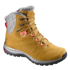 Image of Salomon Ellipse Winter GTX  Walking Boots (Women's) - Rawhide LTR/Living Coral