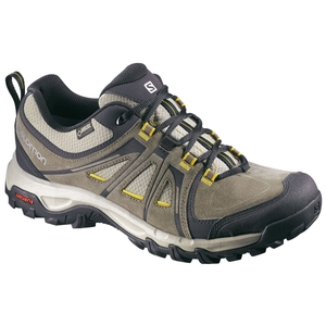 Image of Salomon Evasion GTX Walking Shoes (Men's) - Swamp/Dark Titanium/Bee-x