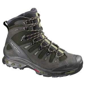 Image of Salomon Quest 4D 2 GTX Walking Boots (Men's) - Iguana Green / Asphalt / Dark Titanium