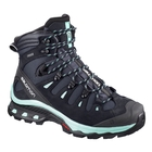 Image of Salomon Quest 4D 3 GTX Walking Boots (Women's) - Graphite/Night Sky/Beach Glass