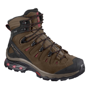 Image of Salomon Quest 4D 3 GTX Walking Boots (Women's) - Teak/Teak/Tibetan Red