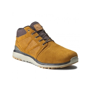 Image of Salomon Utility Chukka TS WR Walking Boots (Men's) - Rawhide LTR/Ashpalt/Titanium