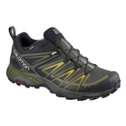 Image of Salomon X Ultra 3 GTX Walking Shoes - Castor Grey/Beluga/Green Sulphur