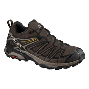 Image of Salomon X Ultra 3 Prime GTX Walking Shoes - Wren/Bungee  Cord/Green Sulphur