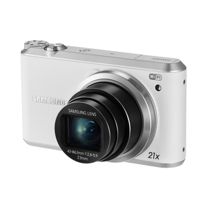 Image of Samsung WB350F Smart Digital Camera - 16.3MP - White