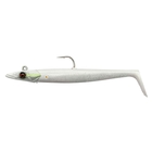 Savage Gear Sandeel V2 Sinking Lure - 14cm - 33g - 2+1White Pearl/Silver