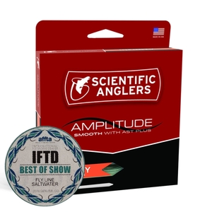 Image of Scientific Anglers Amplitude Smooth Infinity Saltwater Fly Line - Black/Sand/Horizon