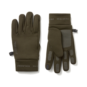 Image of SealSkinz Acle WP Soft Shell Gloves - Olive