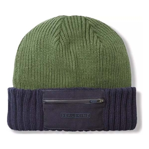 Image of SealSkinz Colby WP Zipped Pocket Knitted Beanie - Olive