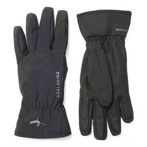 Image of SealSkinz Griston WP All Weather Lightweight Glove - Black/Grey