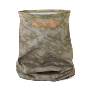 Image of SealSkinz Harpley WR Camo Print Neck Warmer - Beige