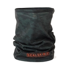 Image of SealSkinz Harpley WR Camo Print Neck Warmer - Olive