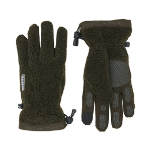 Image of SealSkinz Hoveton WP Heavy Sherpa Fleece Gloves - Olive