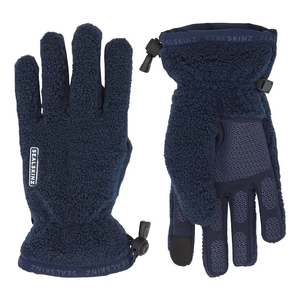 Image of SealSkinz Hoveton WP Sherpa Fleece Gloves - Navy