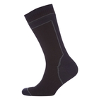 Image of SealSkinz Mid Weight Mid Length Socks with Hydrostop - Black