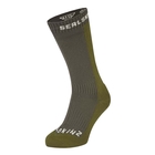 Image of SealSkinz Starston WP Cold Weather Mid Length Sock - Olive