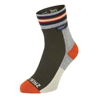 SealSkinz Surlingham-A WP All Weather Ankle Length Striped Cuff Sock