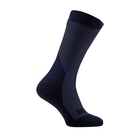 Image of SealSkinz WP Extreme Cold Weather Mid Length Socks - Black/Grey/White