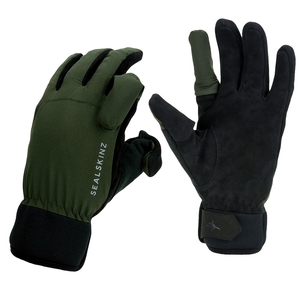 Image of SealSkinz Waterproof All Weather Sporting Gloves - Olive Green/Black