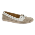 Image of Sebago Bala Shoes (Women's) - Taupe Nubuck / White Leather
