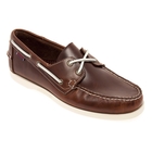 Image of Sebago Docksides Shoe (Men's) - Brown Oiled Waxy Leather / White Outsole