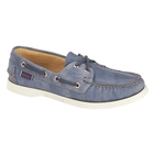 Image of Sebago Docksides Shoe (Women's) - Slate Blue Leather